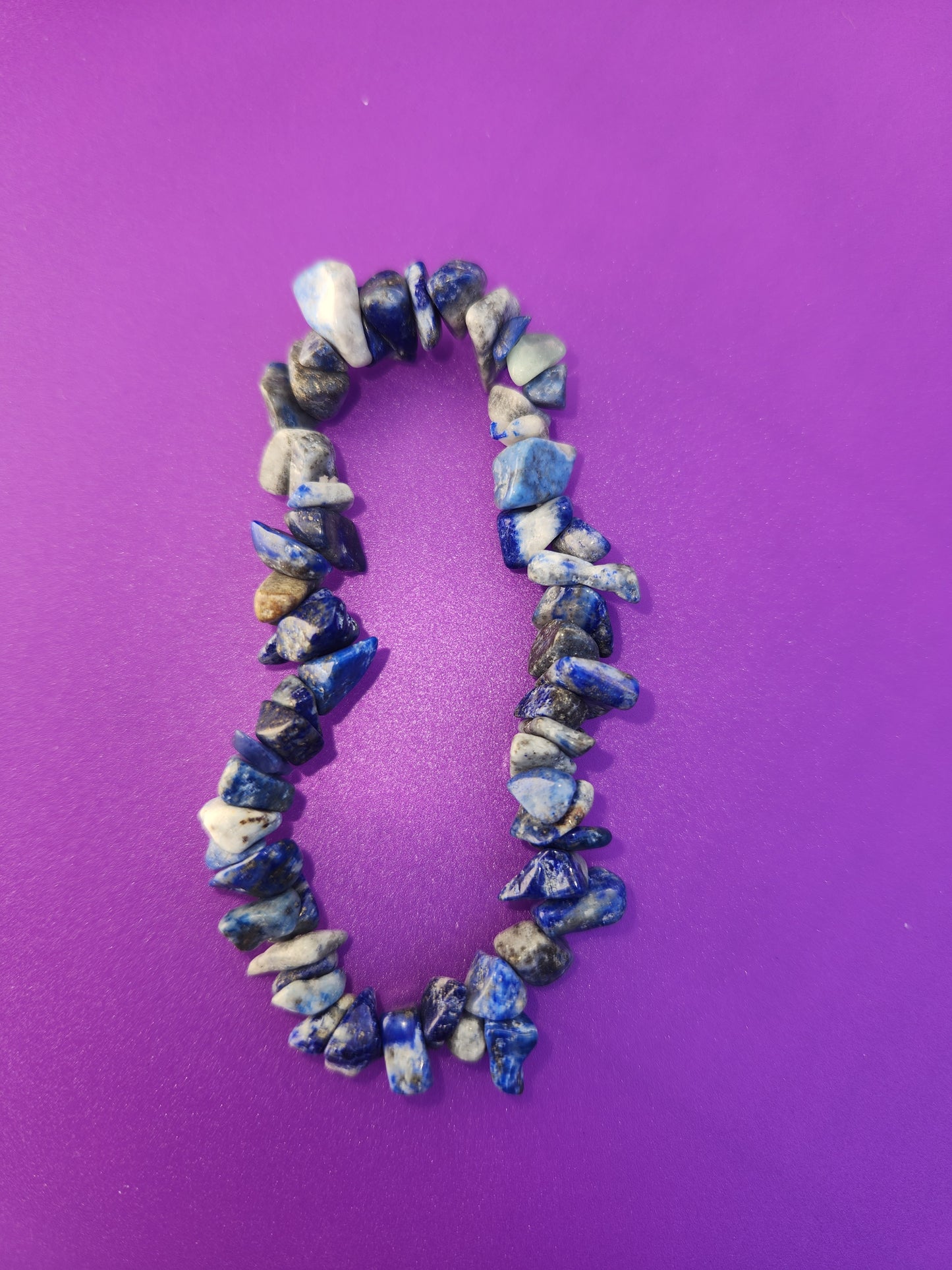Crystal chip bracelets