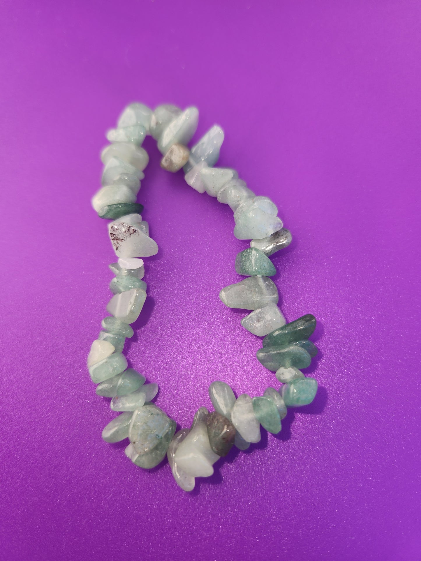 Crystal chip bracelets
