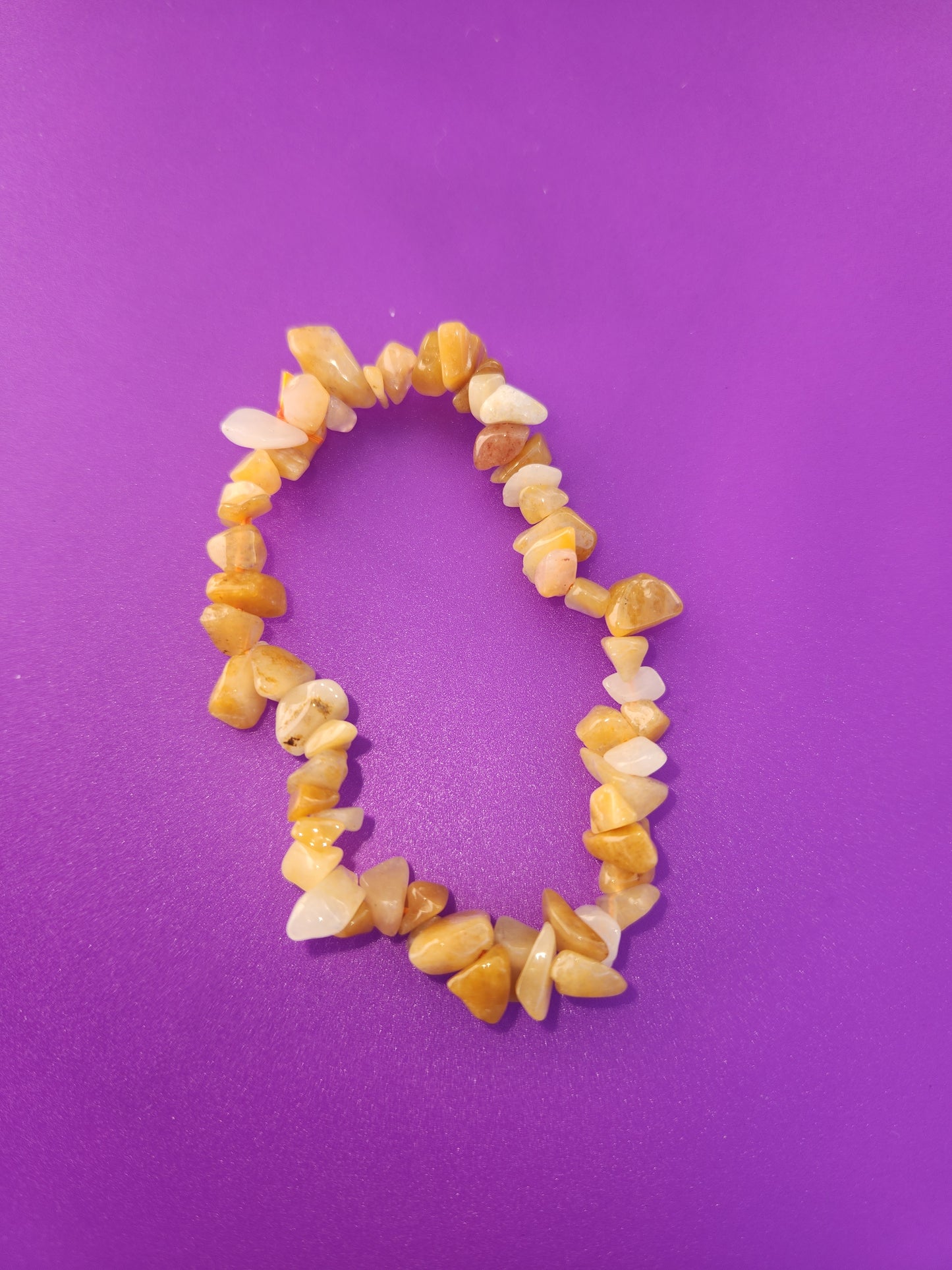 Crystal chip bracelets