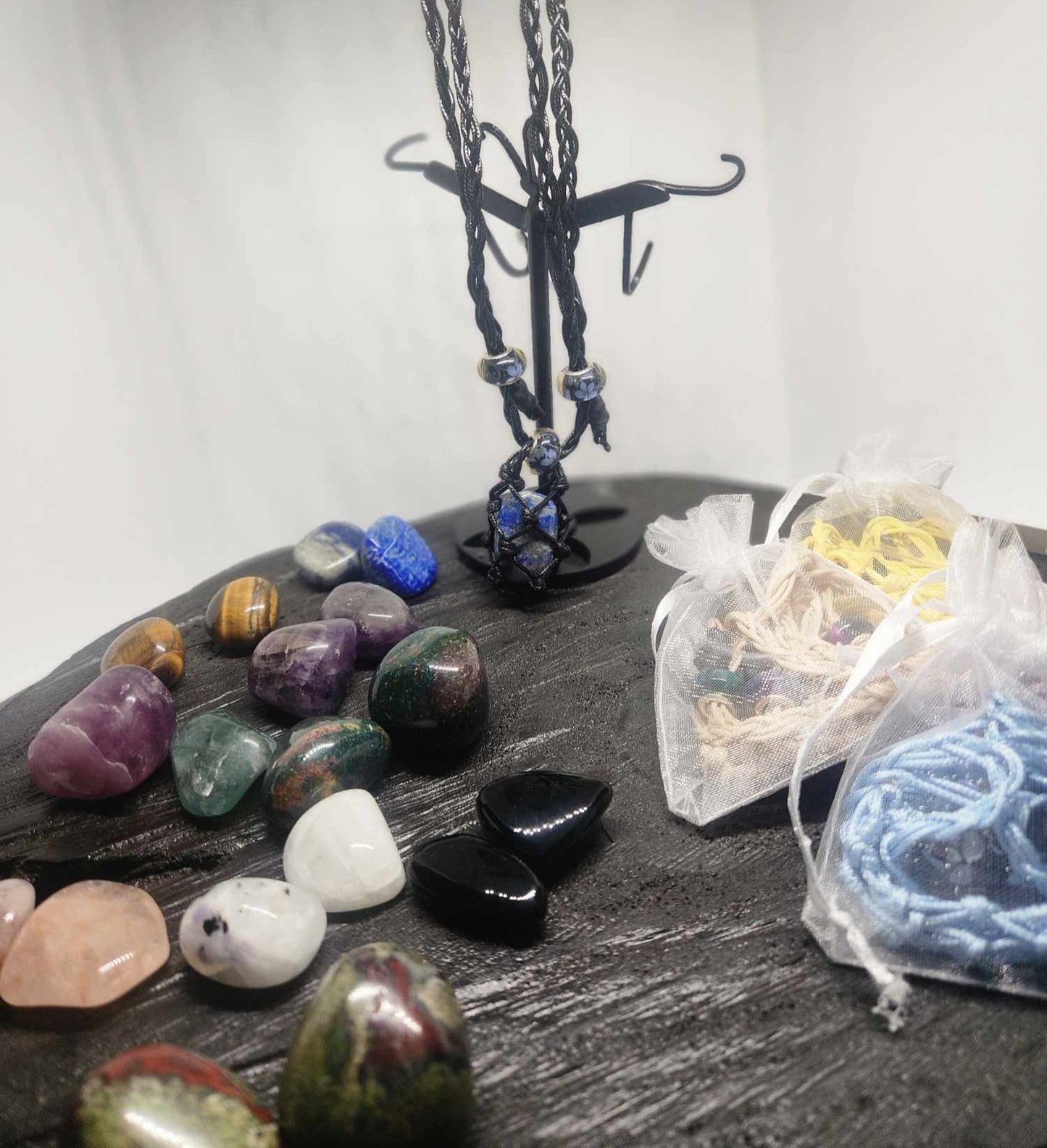 Handmade Crystal Holder Necklace