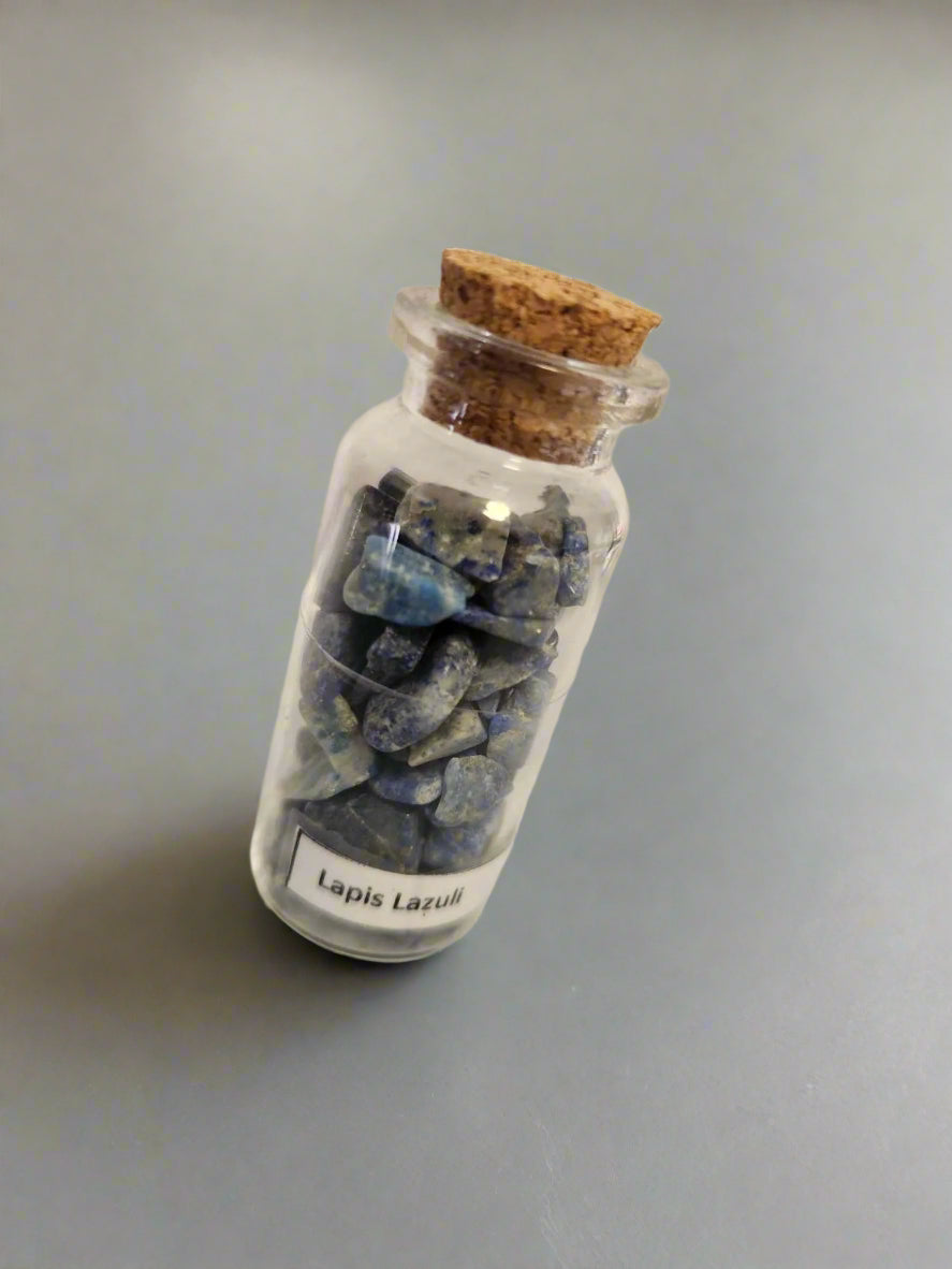 Small crystal chip bottles
