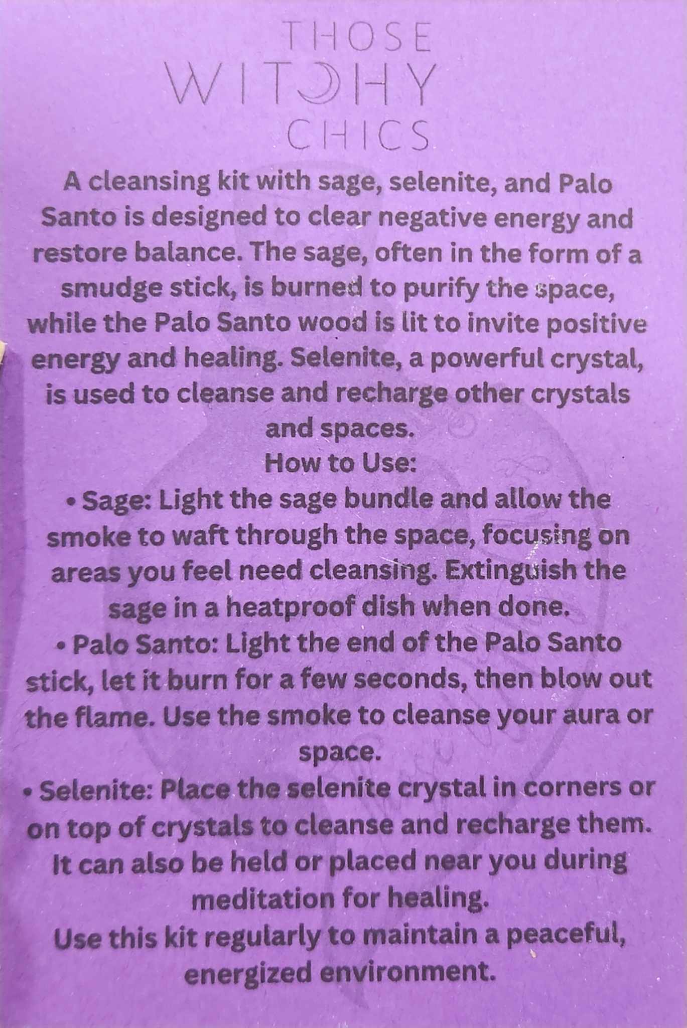 Cleansing kit