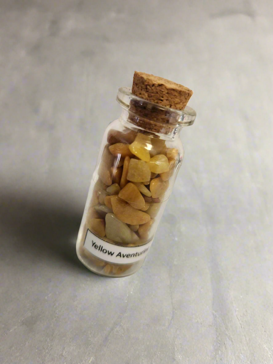 Small crystal chip bottles