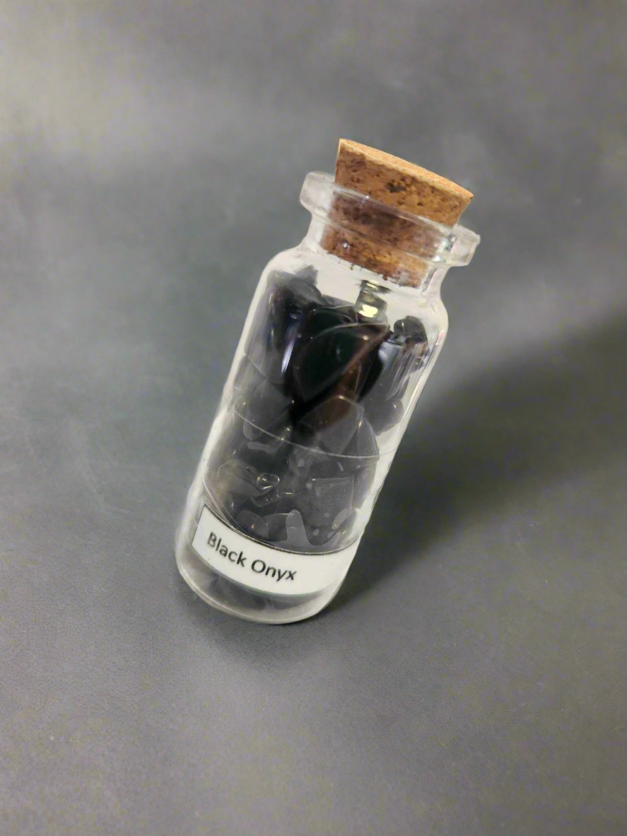 Small crystal chip bottles