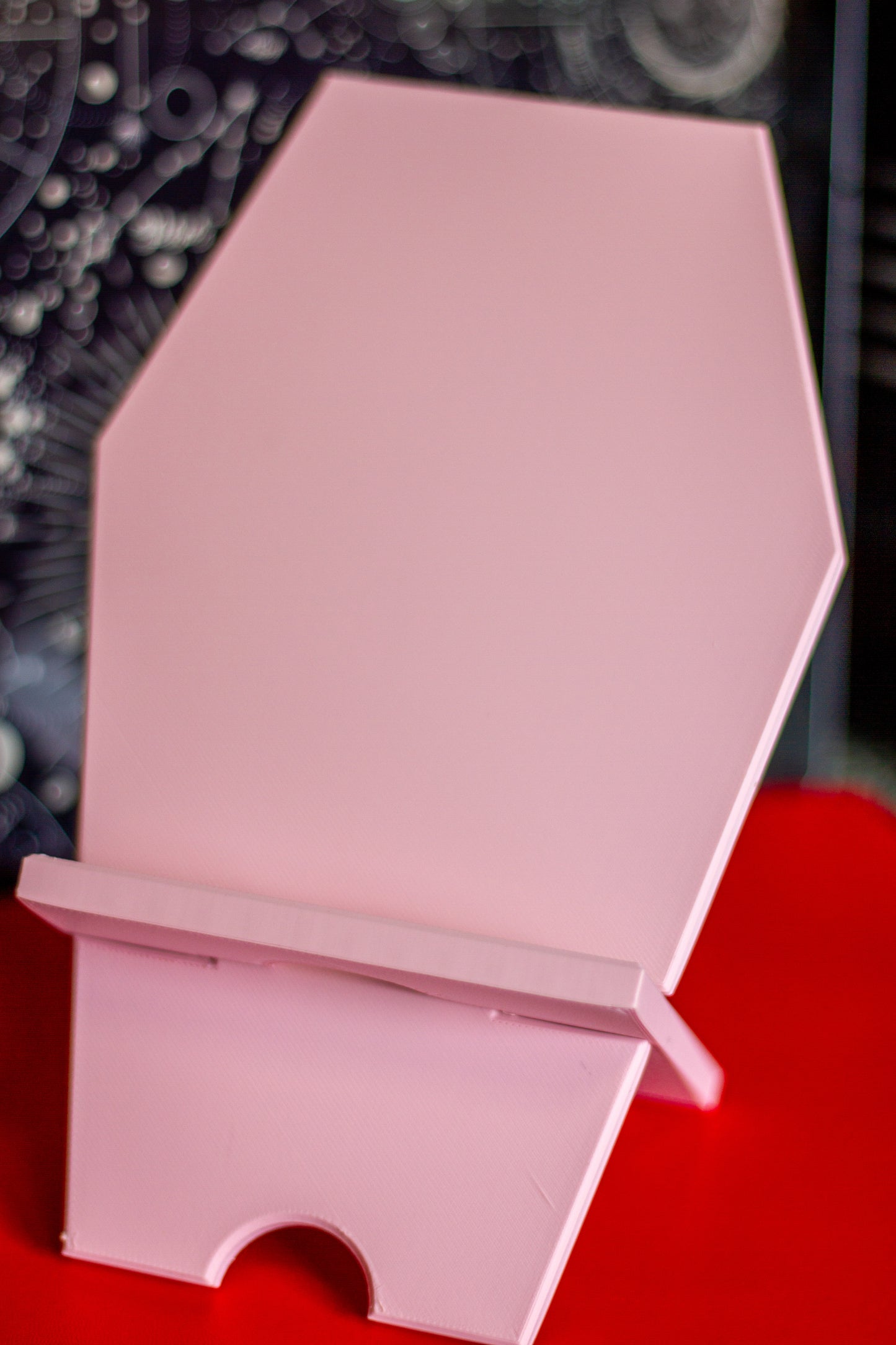 Coffin phone holder