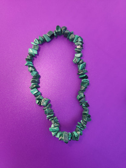 Crystal chip bracelets