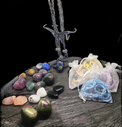 Handmade Crystal Holder Necklace