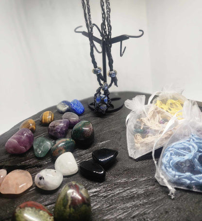 Handmade Crystal Holder Necklace