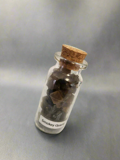 Small crystal chip bottles