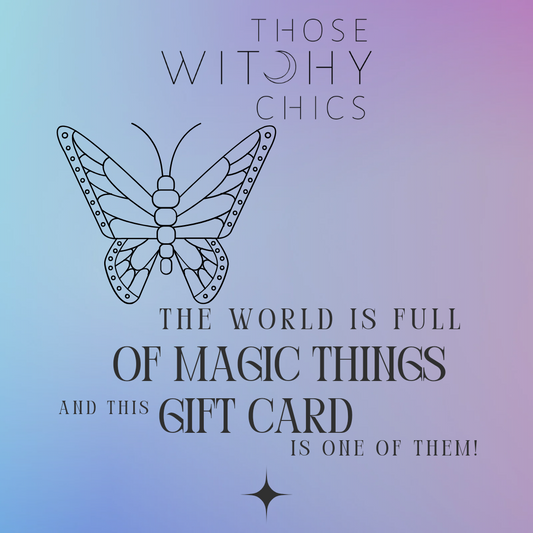 Broomstick bucks! (Giftcard)