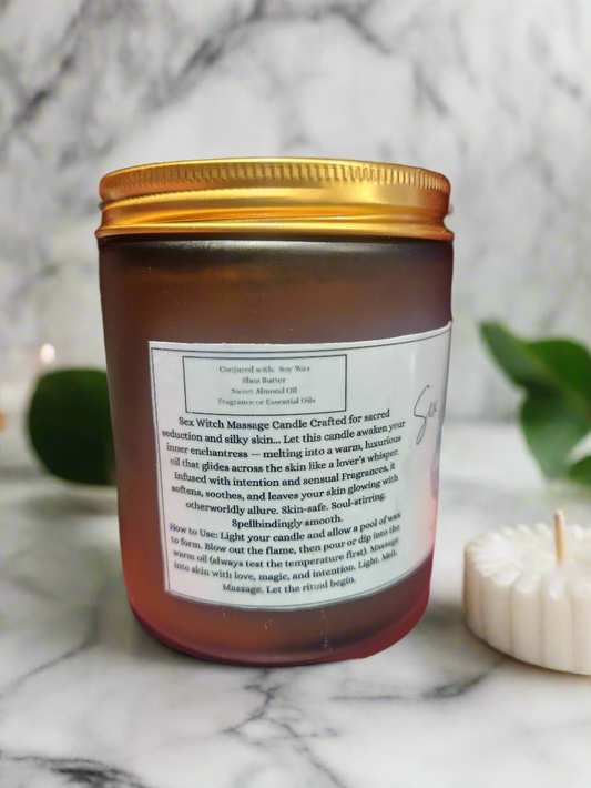 Sex Witch- Massage candle