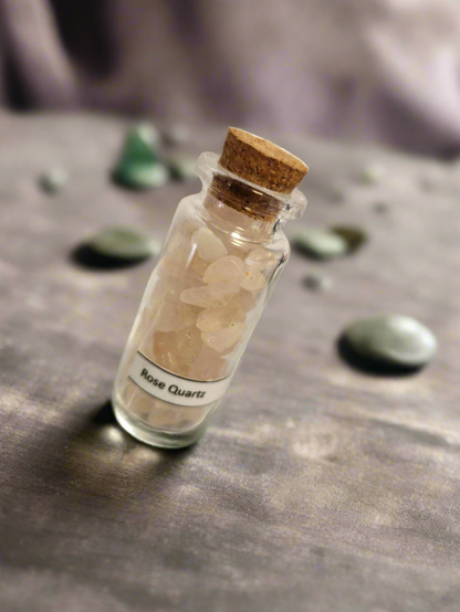 Small crystal chip bottles